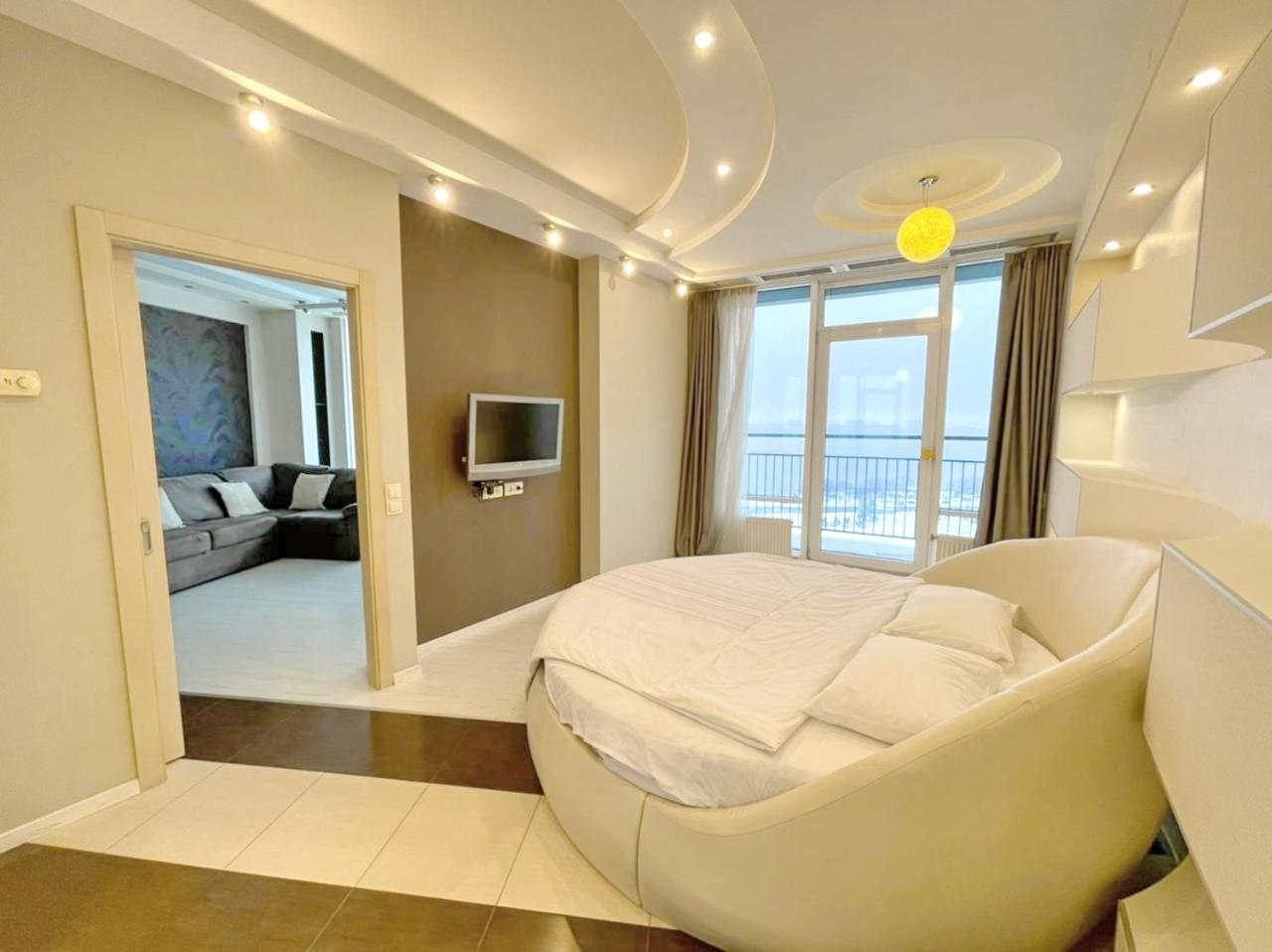 Most City Apart-Hotel Dnjepropetovsk Kamer foto