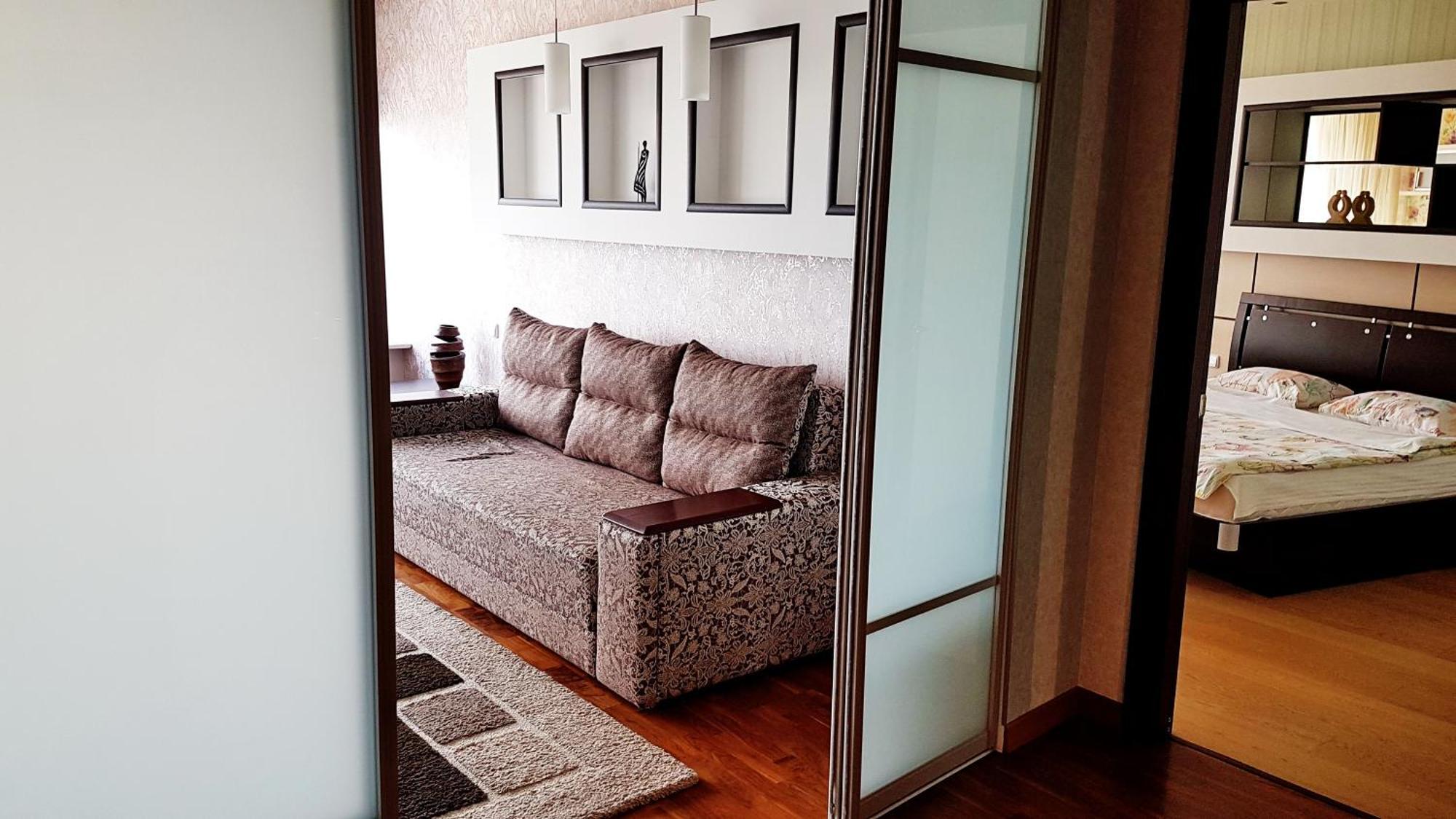 Most City Apart-Hotel Dnjepropetovsk Kamer foto
