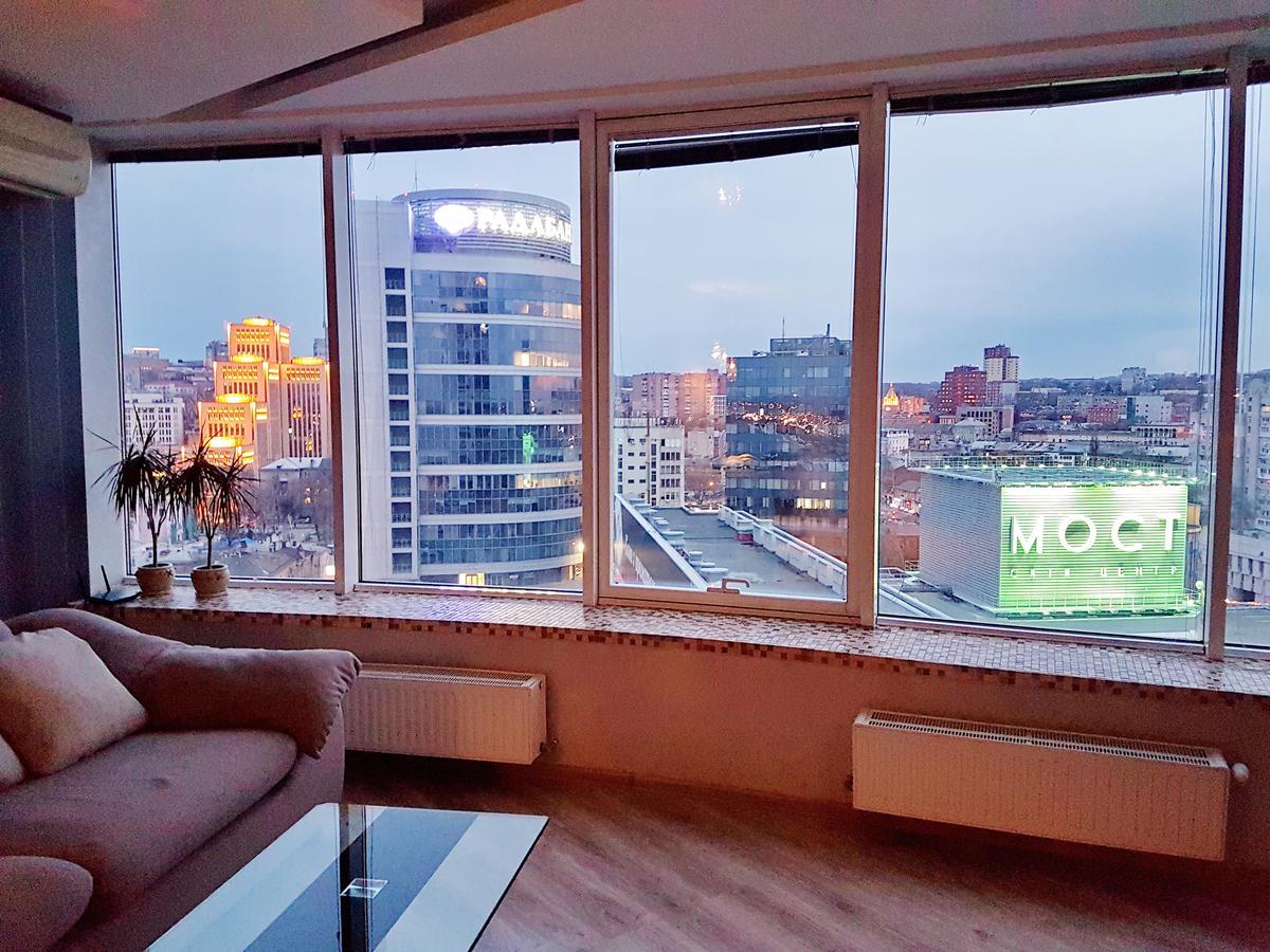 Most City Apart-Hotel Dnjepropetovsk Kamer foto